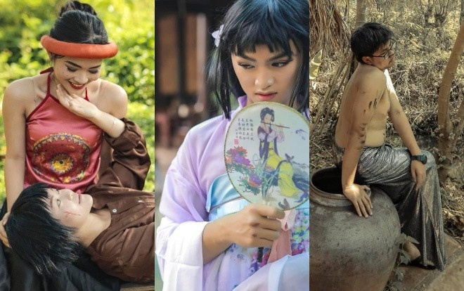 'Hô biến' thành Tấm Cám, Chí Phèo, Lão Hạc trong bộ ảnh kỷ yếu 'chất hơn nước cất' của học sinh Buôn Mê Thuột Ảnh 2