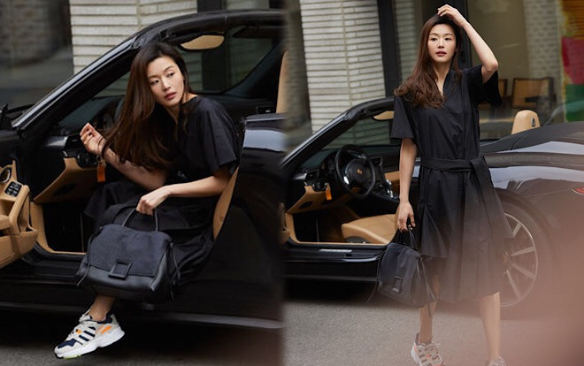 Paparazzi bắt gặp Jeon Ji Hyun lái siêu xe, sang chảnh đến ngộp thở Ảnh 2