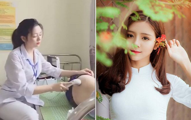 Danh tính 'tưởng lạ mà quen' của cô điều dưỡng xinh đẹp trong clip triệu view trên MXH Ảnh 2