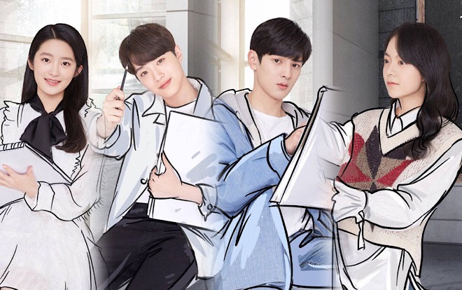 'Tình đầu ngây ngô' đã quay xong, tung poster của Lai Kuan Lin và diễn viên chính, lên sóng đầu mùa hè Ảnh 2