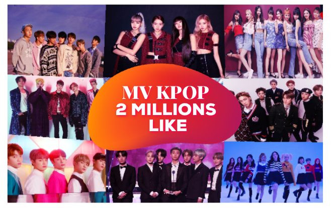 2019 và những MV Kpop đã đạt 2 triệu like: Choáng váng vì anh em nhà Big Hit Entertainment chiếm tới 19 sản phẩm Ảnh 2