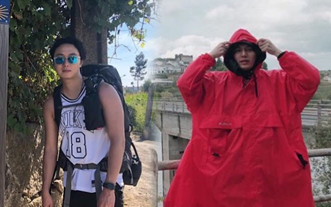 Jung Il Woo đi bộ suốt 13 giờ, ngủ gục bên đường để gặp Lee Min Ho ở Tây Ban Nha? Ảnh 2