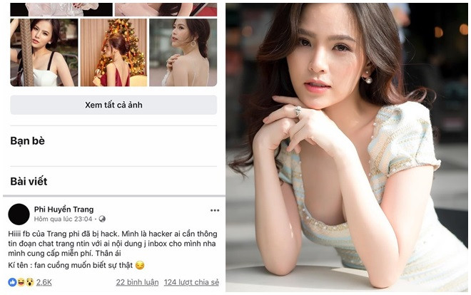 ‘Vận đen vẫn chưa buông tha Phi Huyền Trang: Facebook bị hack, đe dọa phát tán clip nóng Ảnh 2