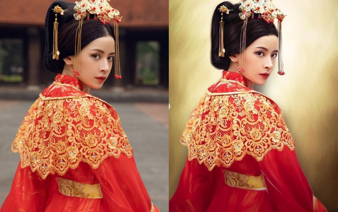 Chi Pu rối rít cám ơn fan vì bộ tranh vẽ 'nàng Cám' có một không hai Ảnh 2