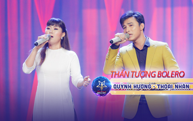 Quỳnh Hương - Thoại Nhân ‘áp lực’ thể hiện tình khúc của đôi song ca vàng Mạnh Quỳnh - Phi Nhung trên sân khấu Thần tượng Bolero Ảnh 2