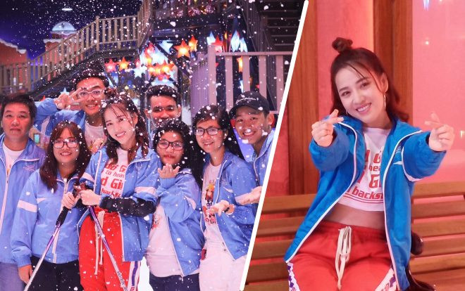 Diễn viên Puka nhí nhảnh 'quậy' tưng bừng trong buổi giao lưu với fan 'cứng' Ảnh 2