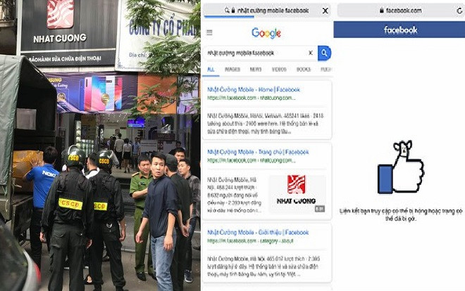 Các kênh truyền thông của Nhật Cường Mobile biến mất trên Internet sau khi bị công an khám xét Ảnh 2