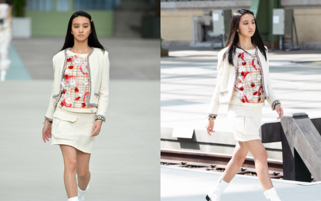 Người mẫu Châu Á 16 tuổi diễn show Chanel gây xôn xao về nhan sắc và gia thế khủng Ảnh 2