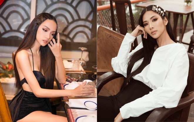 Hoàng Thùy nhanh nhạy bắt trend chục chiếc kẹp trên đầu, nhưng nhìn tới lui cứ giống Hương Giang là sao Ảnh 2