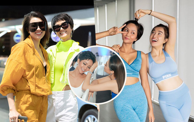 Loạt ảnh thân tình của bộ đôi 'mẹ chồng nàng dâu' H'Hen Niê và Lệ Hằng Ảnh 2