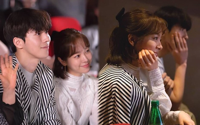 Han Ji Min mặc áo của Nam Joo Hyuk, liệu có mối tình chị em chênh lệch 12 tuổi trong K-biz? Ảnh 2