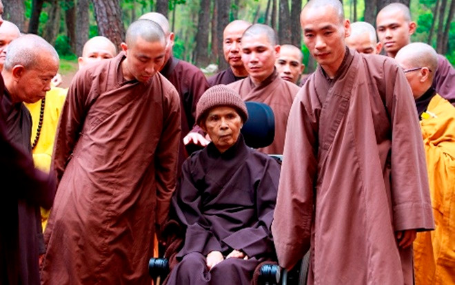 Thiền sư Thích Nhất Hạnh đến Đà Nẵng tịnh dưỡng Ảnh 2