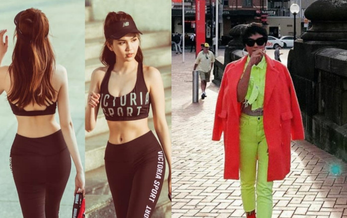 Ngọc Trinh khoe eo con kiến cùng cây đồ đen trắng, H'Hen Niê kín như bưng mà vẫn chói cả góc trời Ảnh 2