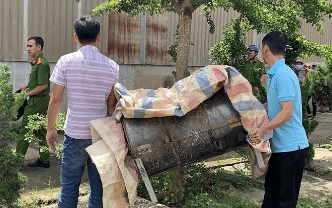 Lời khai dã man của nghi phạm sát hại vợ rồi giấu xác vào thùng phuy phi tang Ảnh 2