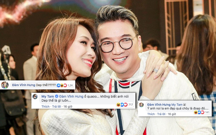Mỹ Tâm và Đàm Vĩnh Hưng cùng màn 'thả thính, bắt thính' công khai mới nhất: Netizen lại thêm một lần 'lung lay' vì cặp đôi này Ảnh 2