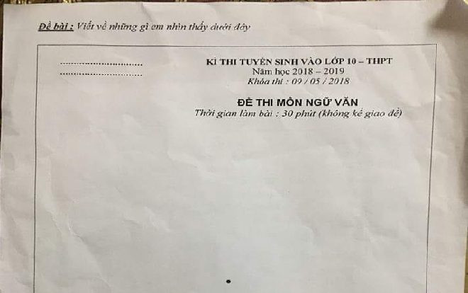 Xuất hiện đề thi Văn 'bá đạo' nhưng ý tưởng của những 'thánh văn' còn khó đỡ hơn Ảnh 2