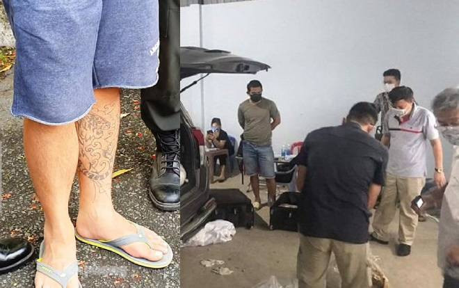 Giải mã hình xăm con hổ ở chân trái của các đối tượng 'ông trùm' đường dây 500kg Katamin Ảnh 2