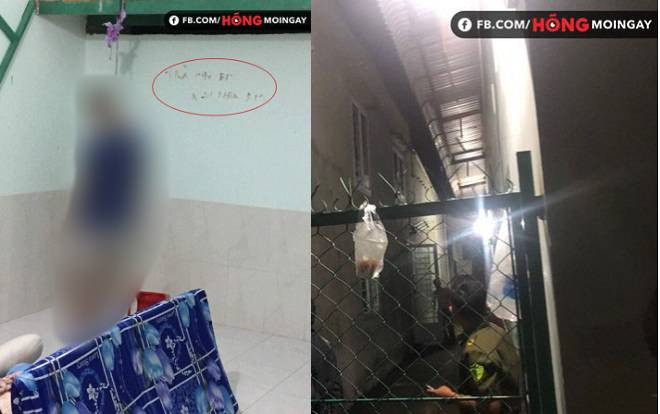 Chồng treo cổ tự tự trong phòng trọ, để lại dòng chữ viết bằng máu: 'Trả lại em, anh đi nha em' Ảnh 2