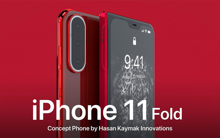 Ngắm ý tưởng iPhone 11 với màn hình gập đẹp không tì vết Ảnh 2
