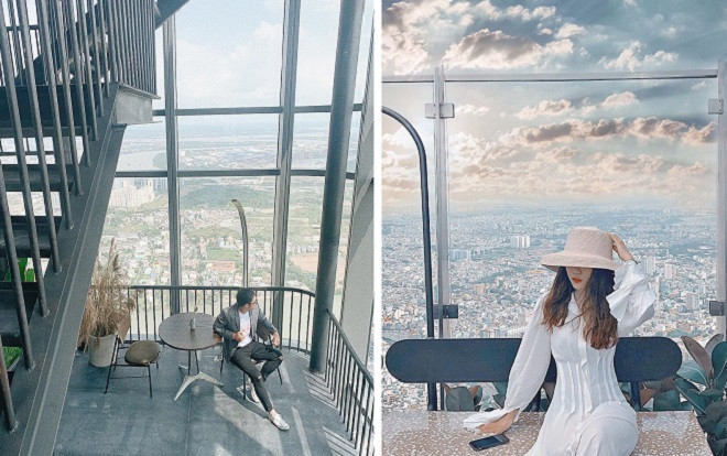 Phát hiện quán cafe có view 'sống ảo triệu đô' vô cùng sang chảnh ở tòa nhà Landmark 81 Ảnh 2