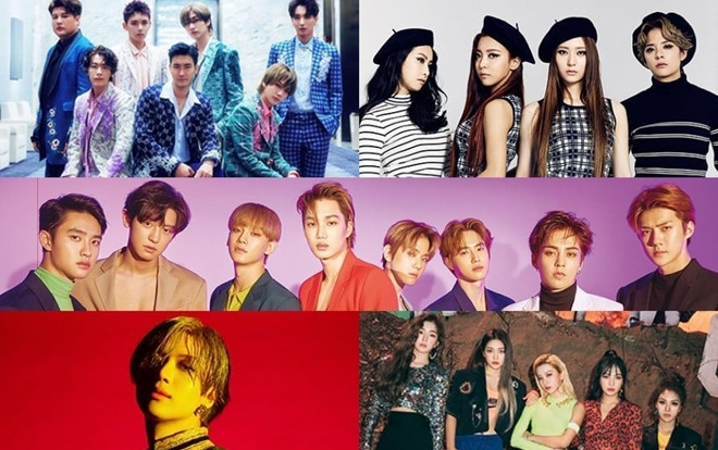 Super Junior, f(x), EXO, Taemin, Red Velvet cùng nhiều nghệ sĩ tề tựu trên sân khấu 'SMTOWN Live 2019' tại Tokyo Ảnh 2