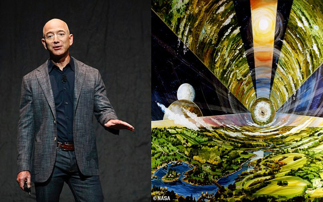 Tỷ phú Jeff Bezos tiết lộ kế hoạch biến Mặt trăng thành 'nhà' của hàng nghìn tỷ người, nơi sẽ không có thảm họa thiên nhiên Ảnh 2
