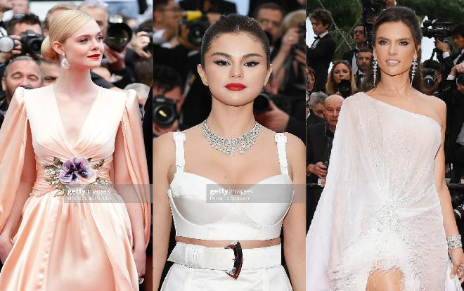 Thảm đỏ khai mạc LHP Cannes 2019: Selena Gomez đẹp lồng lộn khoe vòng 1 'ná thở' đối đầu 'Tiên nữ giáng trần' Elle Fanning Ảnh 2