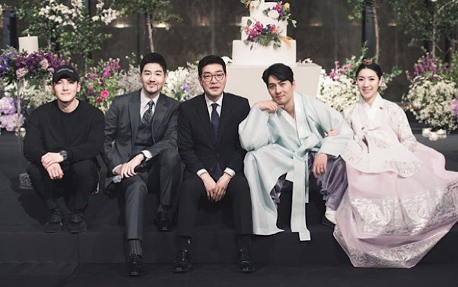 Lộ ảnh Ji Chang Wook - Son Hyun Joo dự đám cưới của diễn viên 'Haechi' Ảnh 2