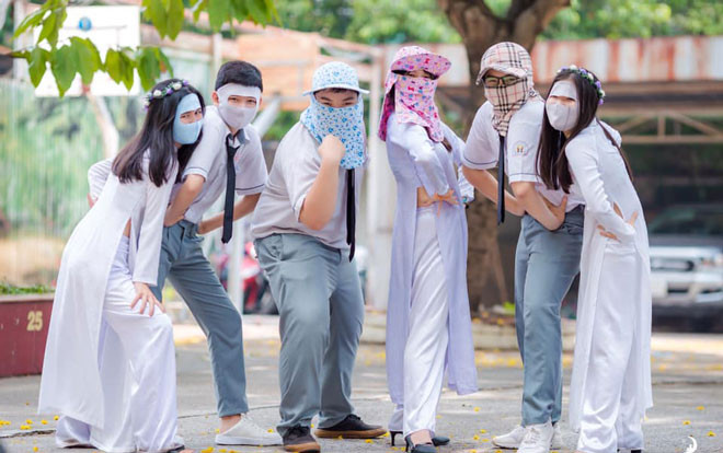 Chụp ảnh kỷ yếu cosplay ninja lead 'chất như nước cất' nhưng cư dân mạng chỉ chú ý tới người này Ảnh 2