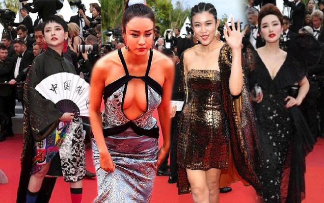 Thảm họa thảm đỏ đến từ Trung Quốc liên tục xuất hiện tại LHP Cannes 2019 Ảnh 2