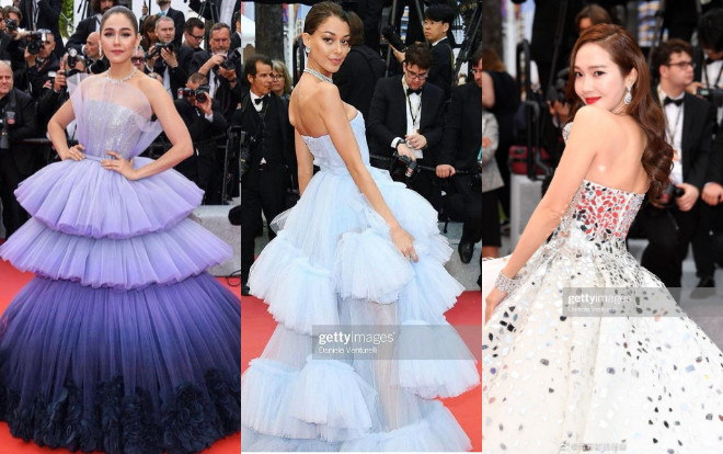 Những kiểu váy công chúa xinh lung linh của các mỹ nhân trên thảm đỏ LHP Cannes 2019 Ảnh 2