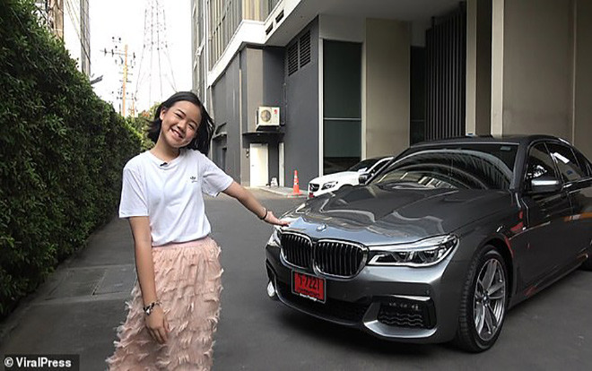 Beauty Blogger nhí tự sắm xe sang BMW dù mới 12 tuổi gây sốt cộng đồng mạng Ảnh 2
