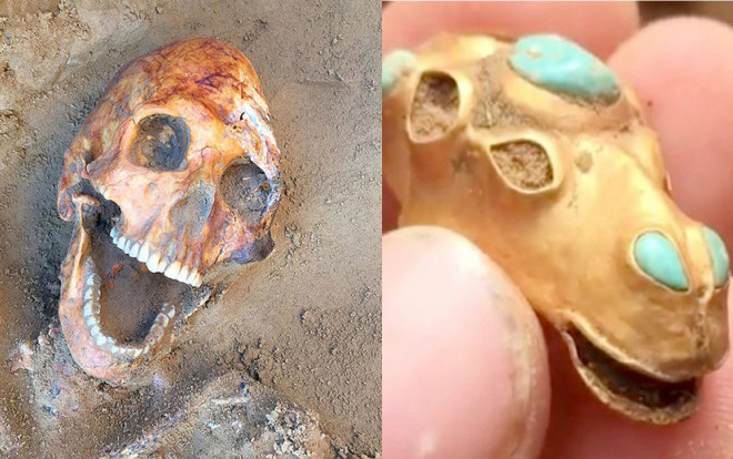 Phát hiện bộ xương 2.000 năm tuổi đang cười cùng nhiều trang sức quý báu Ảnh 2