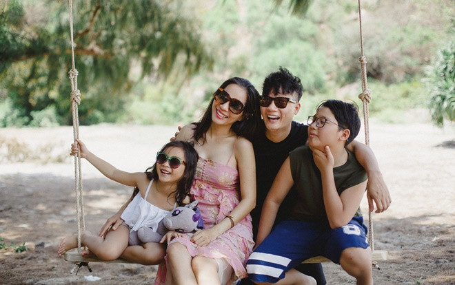 Hoàng Bách 'hết hồn' vì vợ bầu bí vẫn quẩy tưng bừng trên đảo hoang Ảnh 2