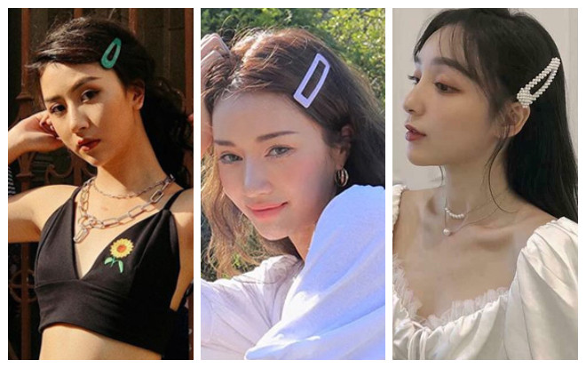 Kẹp tóc bản to: Phụ kiện làm mưa làm gió trong hè 2019 Ảnh 2