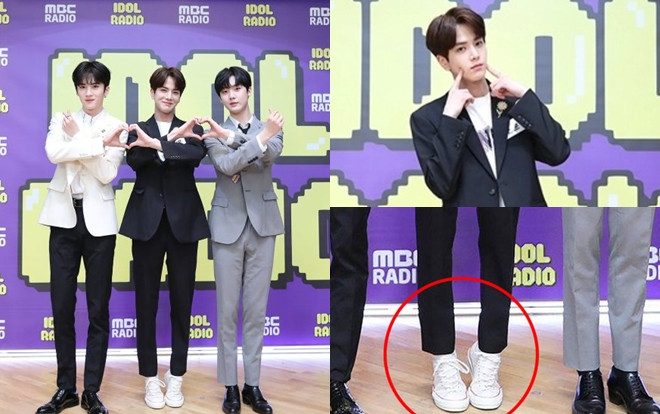 'Dở khóc dở cười' với hình ảnh anh chàng YoungHoon (The Boyz) nhón chân khi đứng cạnh đồng nghiệp dù chiều cao đã lên tới 1m83 Ảnh 2