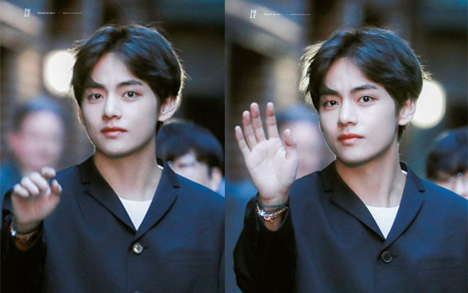 Chỉ 1 khoảnh khắc xuất hiện tại 'The Late Show' thôi mà cũng như cảnh trong phim thế này, V (BTS) ơi? Ảnh 2