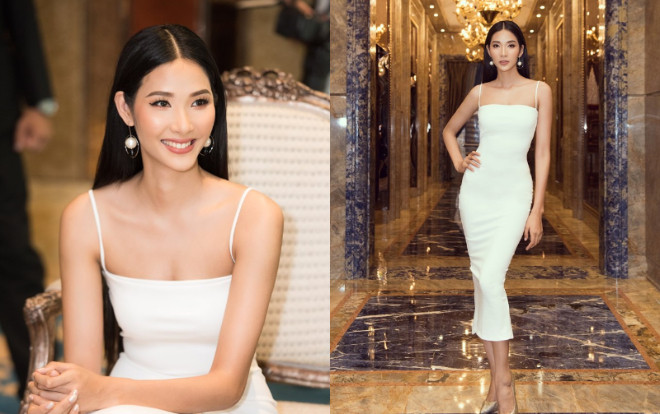 Hoàng Thùy bung lụa với váy trắng bó sát khoe đường cong đẹp 'ná thở' Ảnh 2