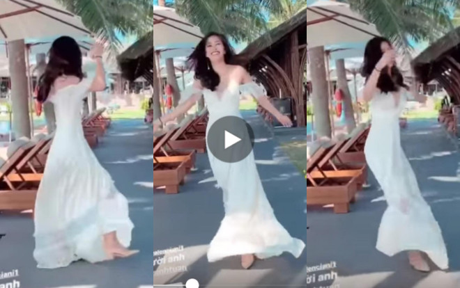 Nếu không muốn bị té sấp mặt, Tiểu Vy nên học màn xoay váy đỉnh cao của H'Hen Niê ngay nhé Ảnh 2