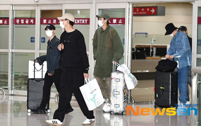 Kim Woo Bin, Jo In Sung - D.O. (EXO) và Lee Kwang Soo trở về sau chuyến du lịch cùng nhau Ảnh 2