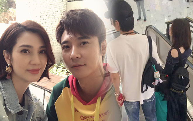 Trương Đan Phong và Hồng Hân dắt con đi chơi như chưa hề có cuộc chia ly vì scandal ngoại tình Ảnh 2