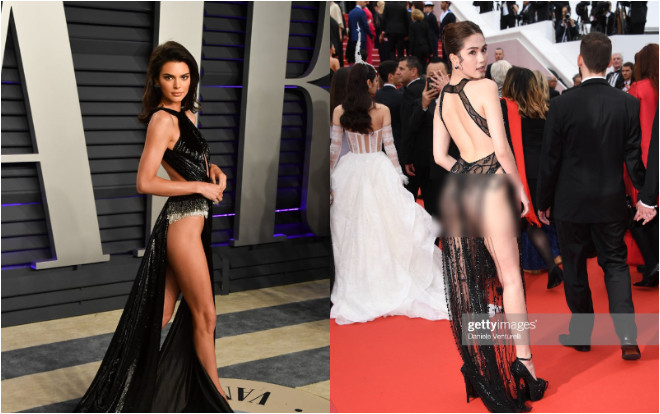 Cùng kiểu váy hở bạo, vì sao Kendall Jenner không bị chê 'gợi dục' như Ngọc Trinh? Ảnh 2
