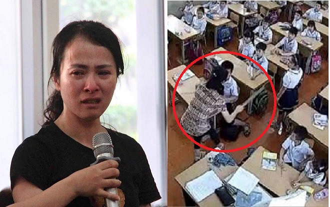 Buộc thôi việc cô giáo đánh liên tiếp vào đầu cả chục học sinh trong giờ kiểm tra Ảnh 2