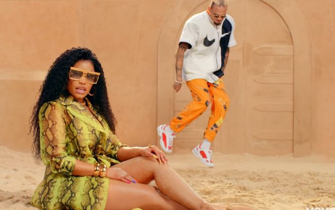 Chris Brown 'bắt tay' Nicki Minaj ra mắt MV Wobble Up, mặc kệ bị tẩy chay sau loạt ồn ào liên quan đến Michael Jackson Ảnh 2