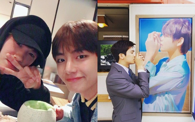 Bố mẹ của Park Hyung Sik và V (BTS) là bạn bè, họ gần gũi như gia đình Ảnh 2