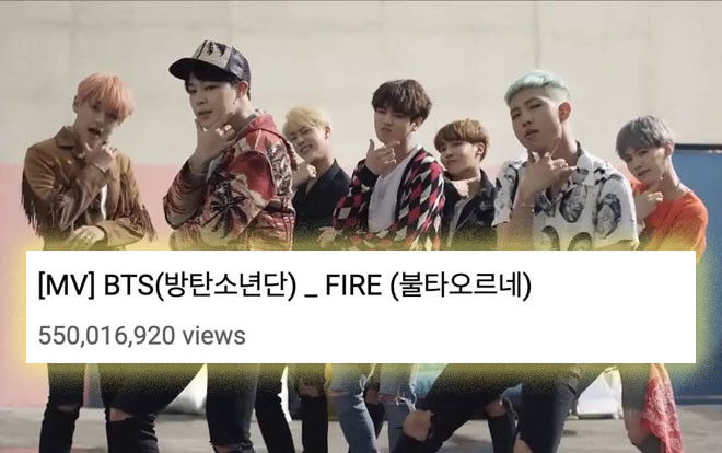 Tạm quên 'Boy With Luv', bản hit 'Fire' tiếp tục cán mốc thành tích mới cho BTS đây! Ảnh 2