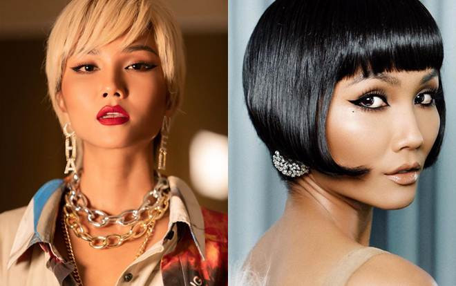 H'Hen Niê xứng danh là 'nữ hoàng tóc ngắn'của showbiz Việt, cứ tóc ngắn là auto đẹp Ảnh 2