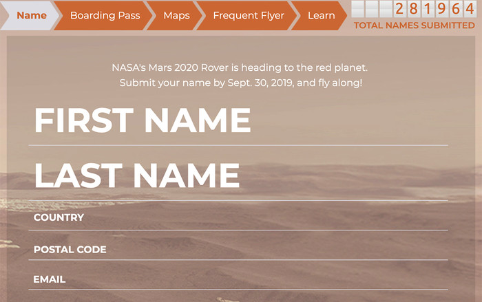 NASA đang mời mọi người ghi danh để đưa tên mình lên sao Hoả, hãy làm ngay kẻo lỡ Ảnh 2