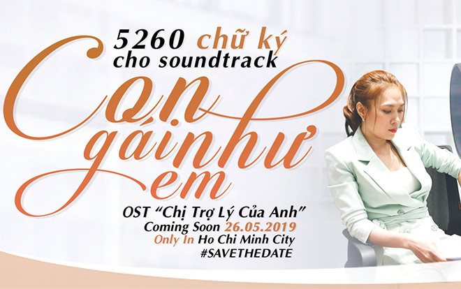Chưa đến 1 ngày, chiến dịch 5260 chữ ký để nghe soundtrack mới hoàn thành: Phía Mỹ Tâm 'choáng' vì fan sung quá! Ảnh 2