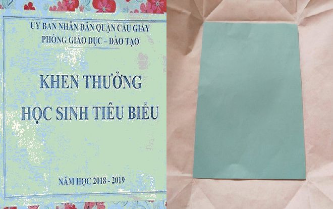 Học sinh giỏi được tặng quà rỗng, Phòng GDĐT Cầu Giấy nói gì? Ảnh 2